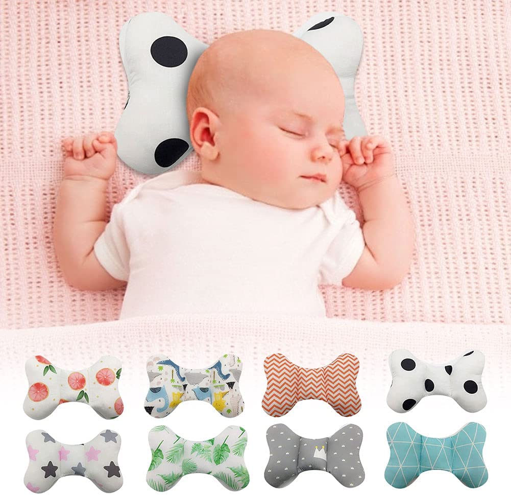 Baby Pillow Baby Neck Support Pillow Breathable Mesh Organic Cotton Head Neck Pillow Protection for 