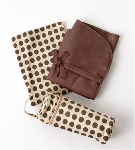 Kalencom Week-Ender Bag, Heavenly Dots Cafe Au Lait