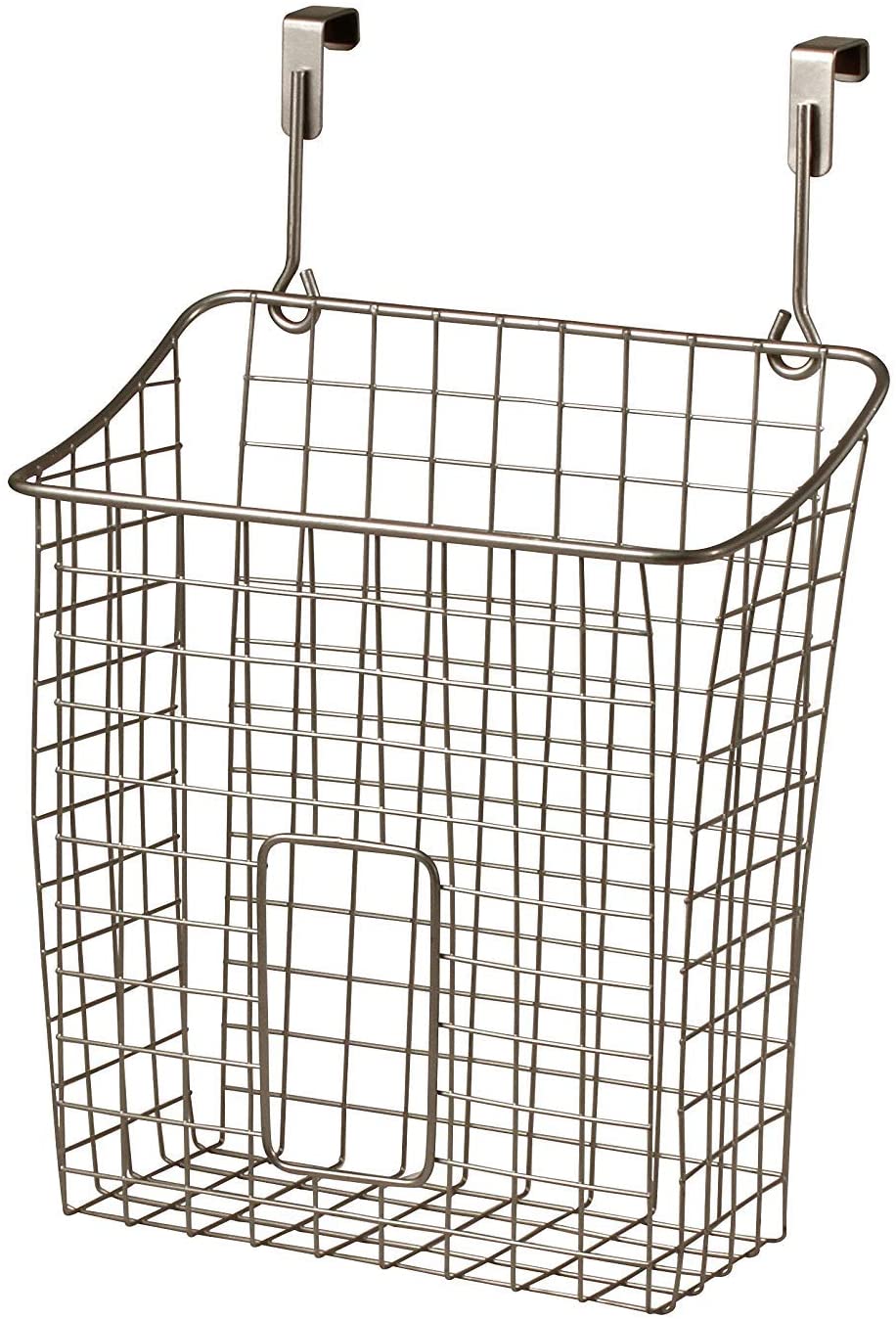 Spectrum Diversified Grid Trash Bin Plastic Holder for Kitchen Storage & Organization, Under Sink Or