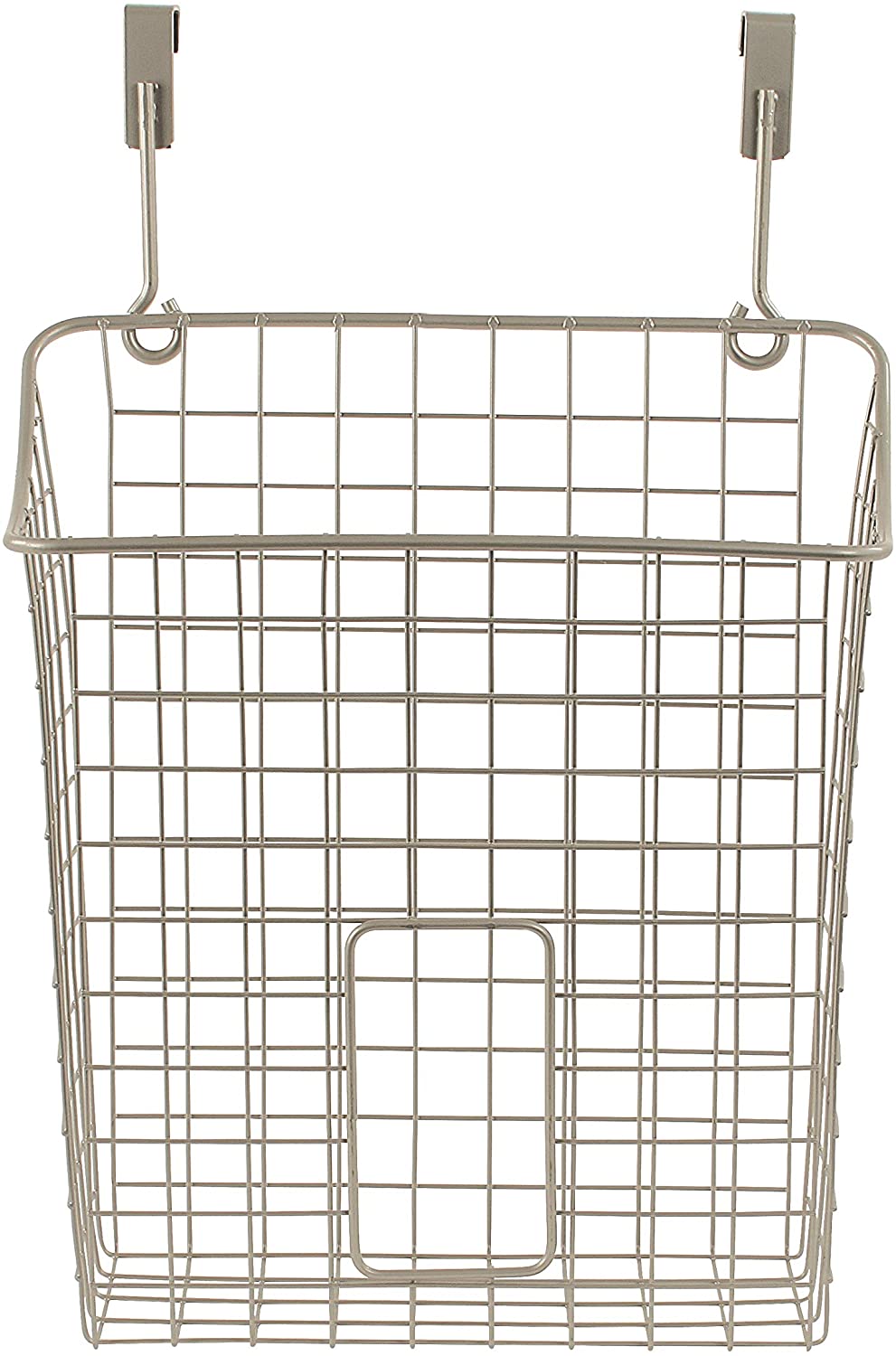 Spectrum Diversified Grid Trash Bin Plastic Holder for Kitchen Storage & Organization, Under Sink Or