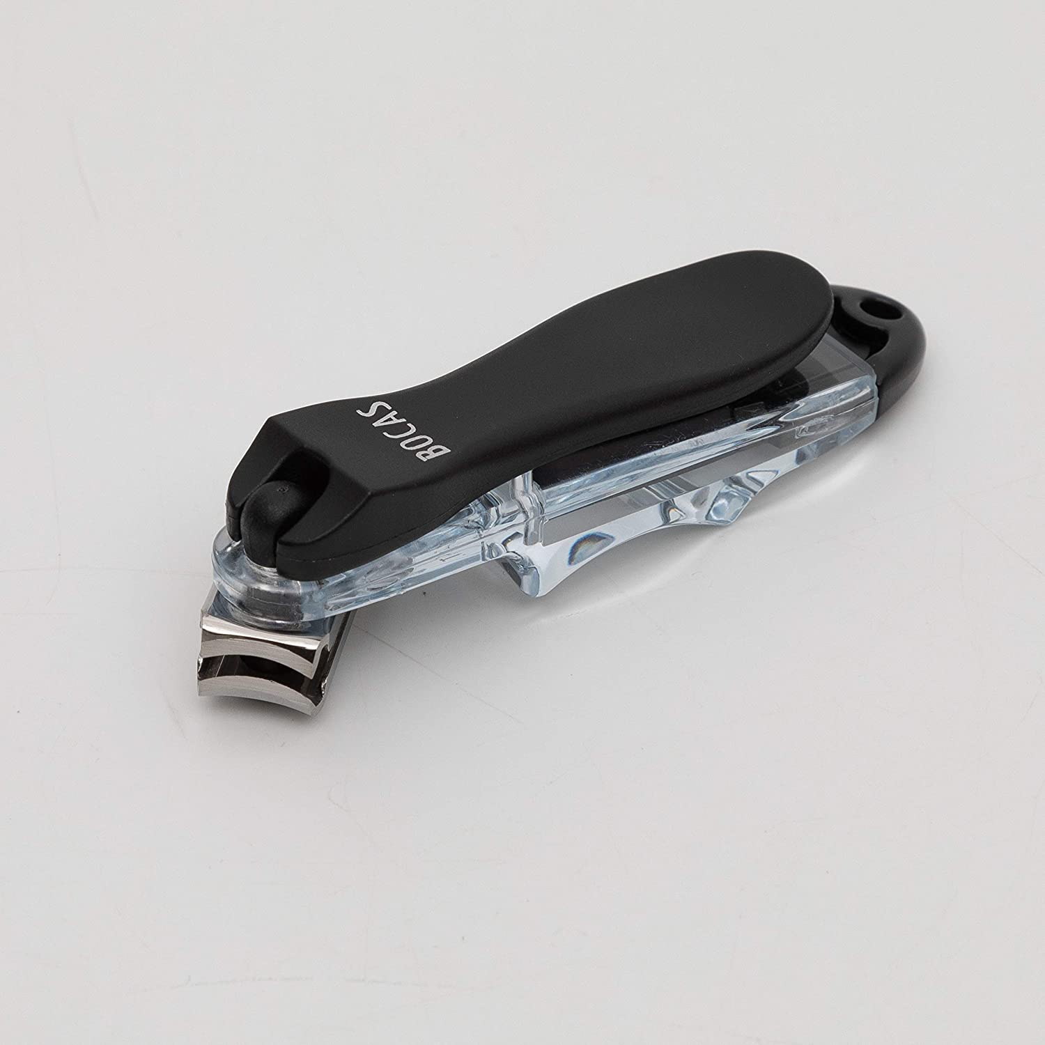 BOCAS Black MedicalGrade Premium Nail Clippers Stainless Steel, Rust