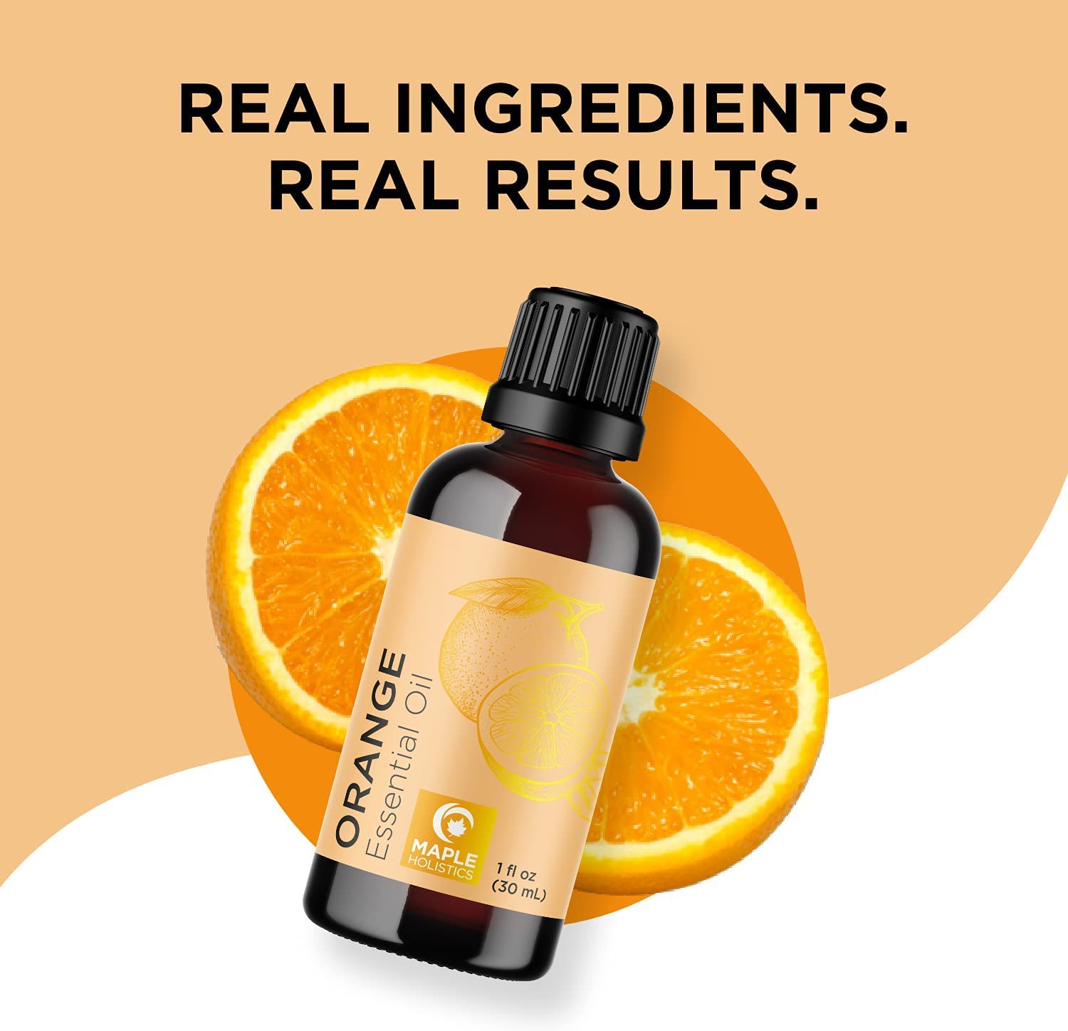 Pure Sweet Orange Essential Oil - Cold Pressed Orange Oil Essential for Diffuser Humidifier and Skin