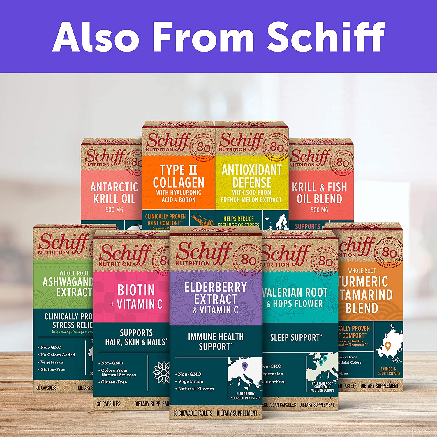 Schiff Glucosamine With Hyaluronic Acid, 2000mg Glucosamine, Joint Care Supplement Helps Lubricate &