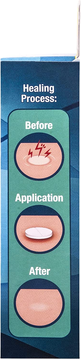 Dentemp Canker Cover - Canker Sore Oral Pain Reliever (6 Counts) - Canker Sore Treatment to Relieve 