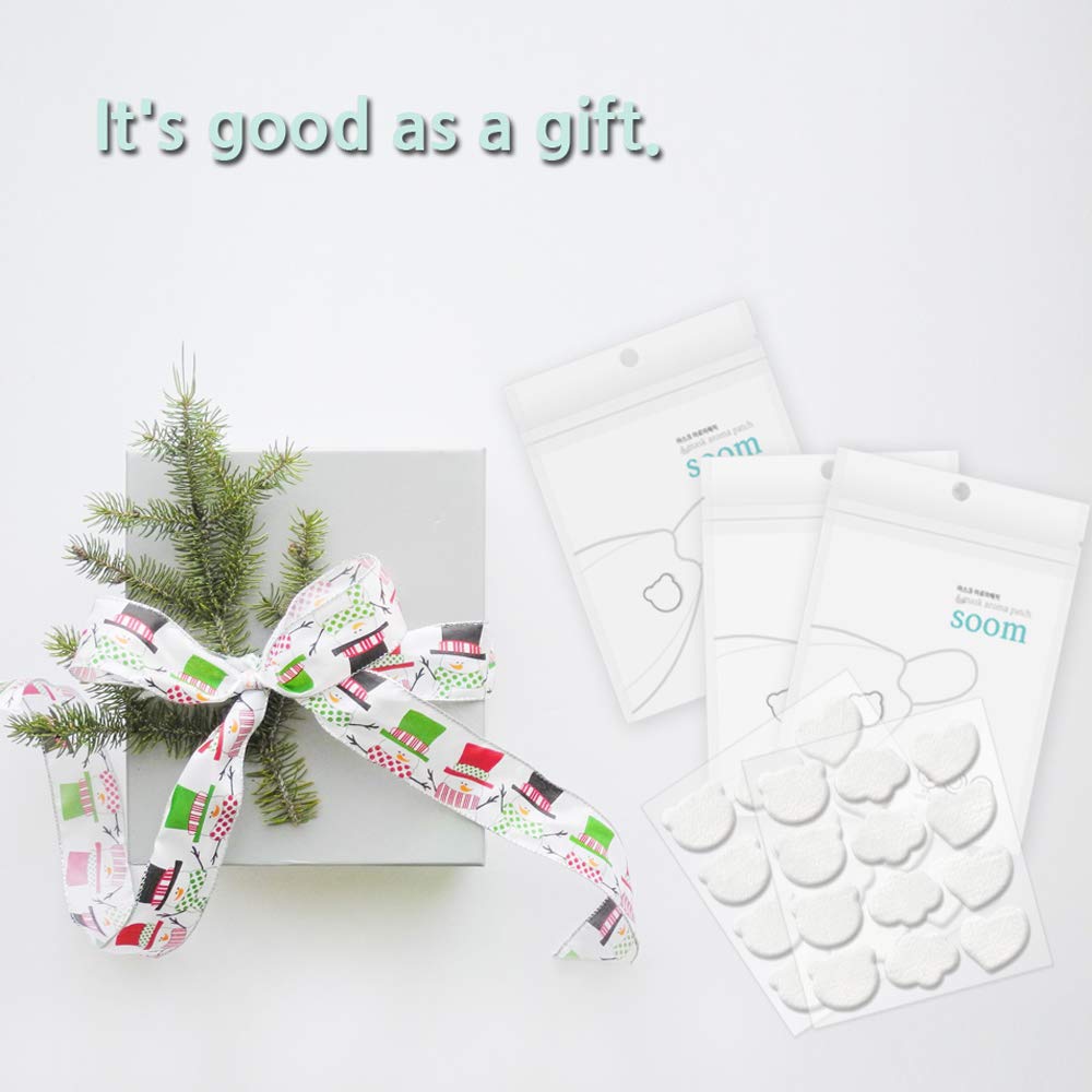 SOOM Aroma scented face mask Stickers – 1 Pack 24 Pcs | Natural Essential Oil | Mask Spray Refresh