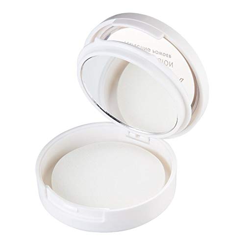 Flower Beauty Light Illusion Perfecting Powder - Pressed Powder Face Makeup, Buildable Medium Covera