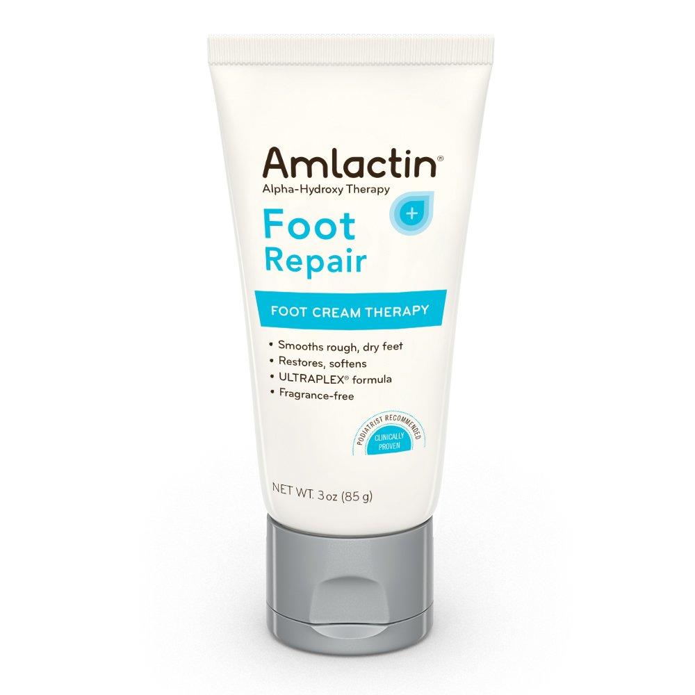 AmLactin Foot Repair Foot Cream Therapy | Smooths Rough, Dry Feet | Powerful Alpha-Hydroxy Therapy G