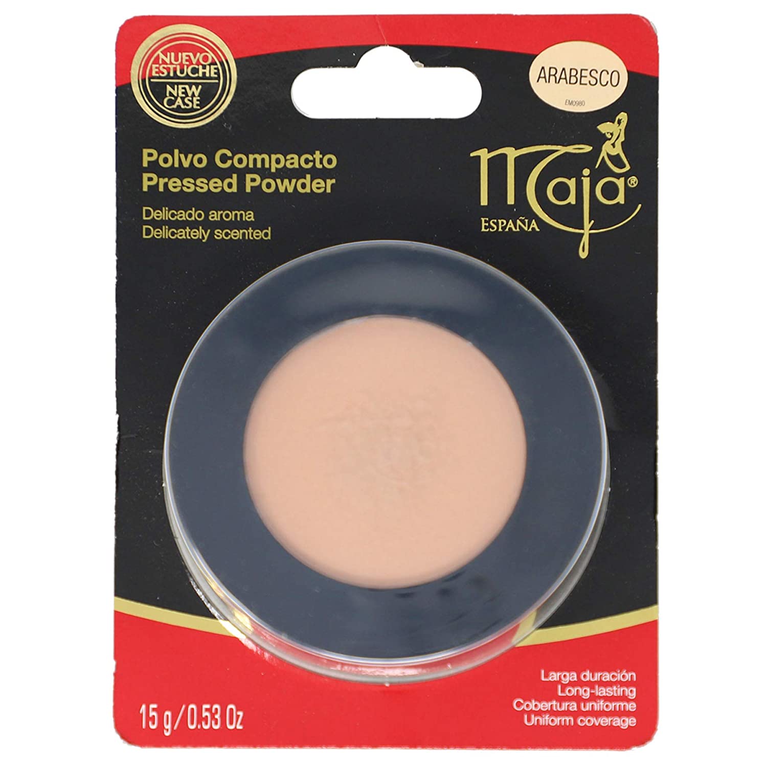 Maja Compact Cream Powder, Arabesco, 0.53 Ounce