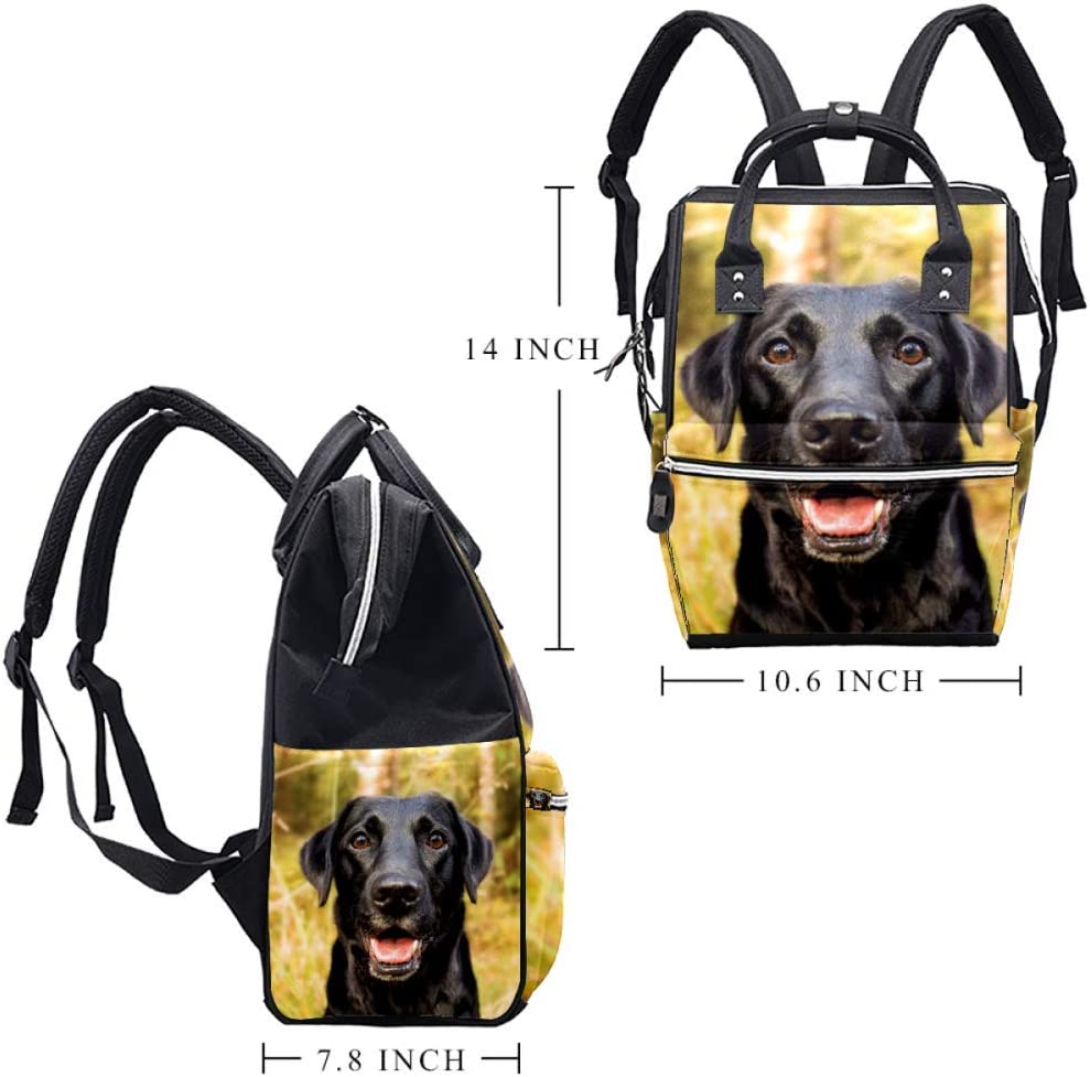 Labrador Retriever Changing Bags Travel Shoulder Backpacks School Tote Bag