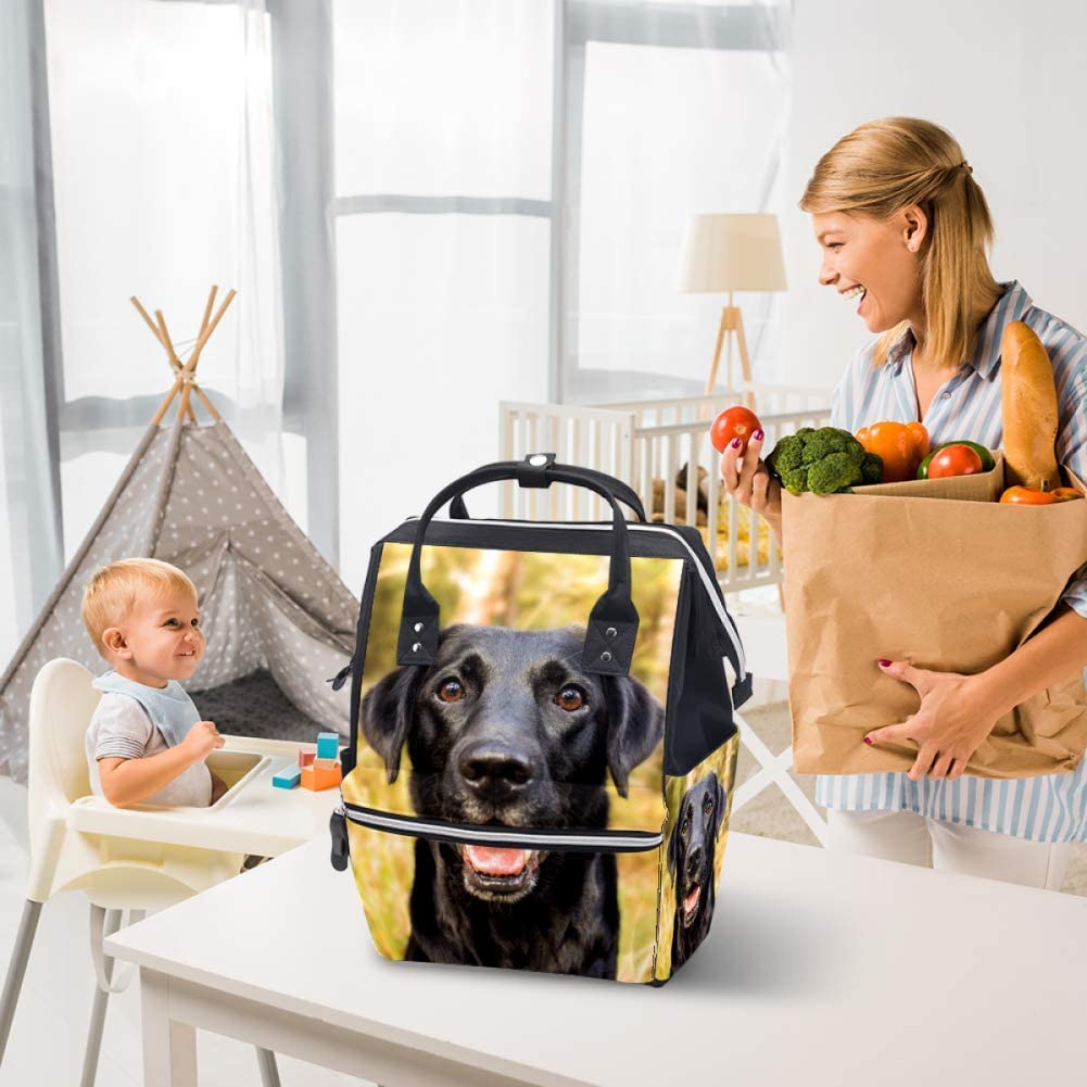 Labrador Retriever Changing Bags Travel Shoulder Backpacks School Tote Bag