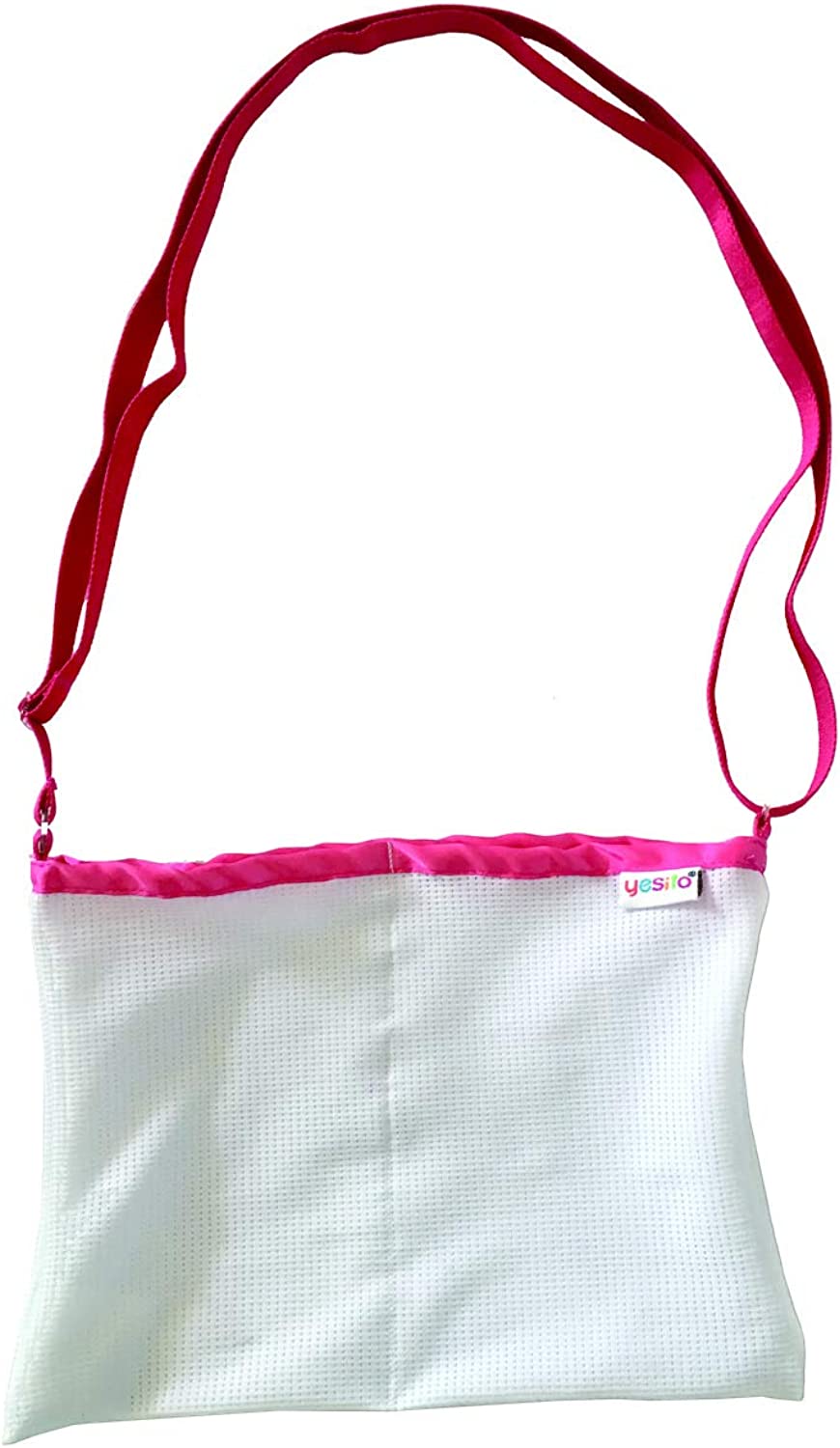 Yesito Mastectomy drainage pouch and Shower for Support Adjustable Comfort (Pink) (Lake Blue)