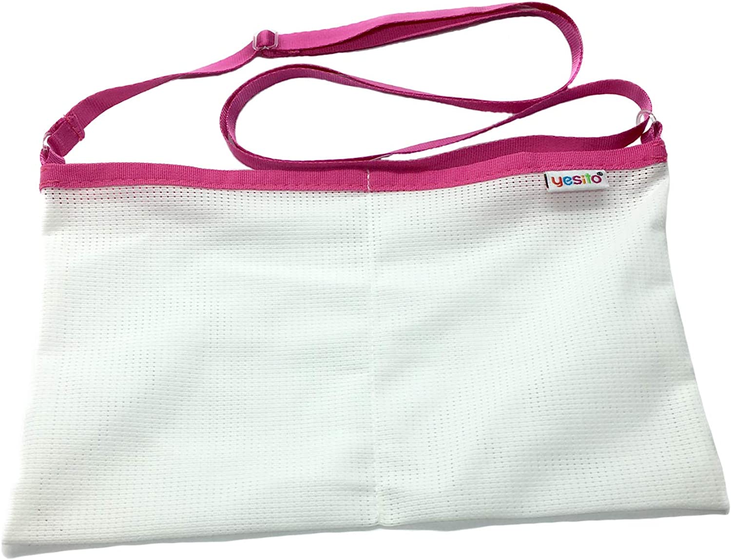 Yesito Mastectomy drainage pouch and Shower for Support Adjustable Comfort (Pink) (Lake Blue)