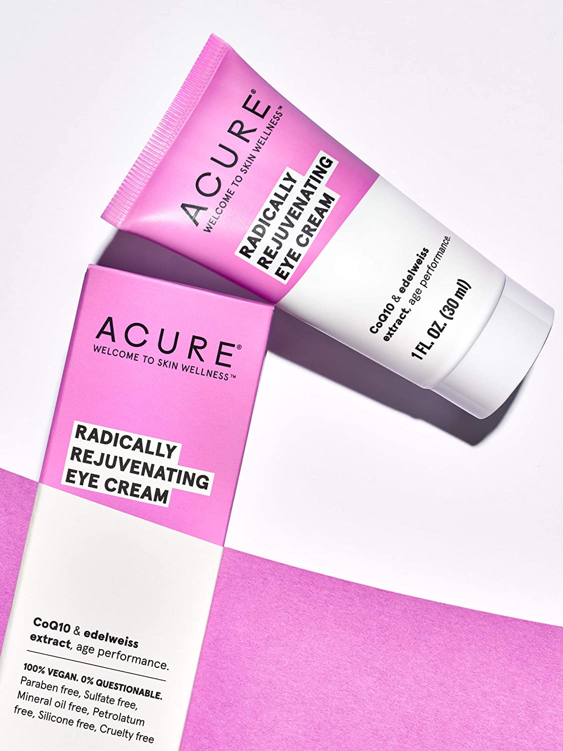 Acure Radically Rejuvenating Starter Kit - 100% Vegan & Provides Anti-Aging Support, Includes Facial