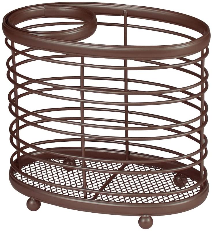 Spectrum Diversified Ashley Countertop Hair Dryer & Accessory Organizer Station Styling Tool Caddy f