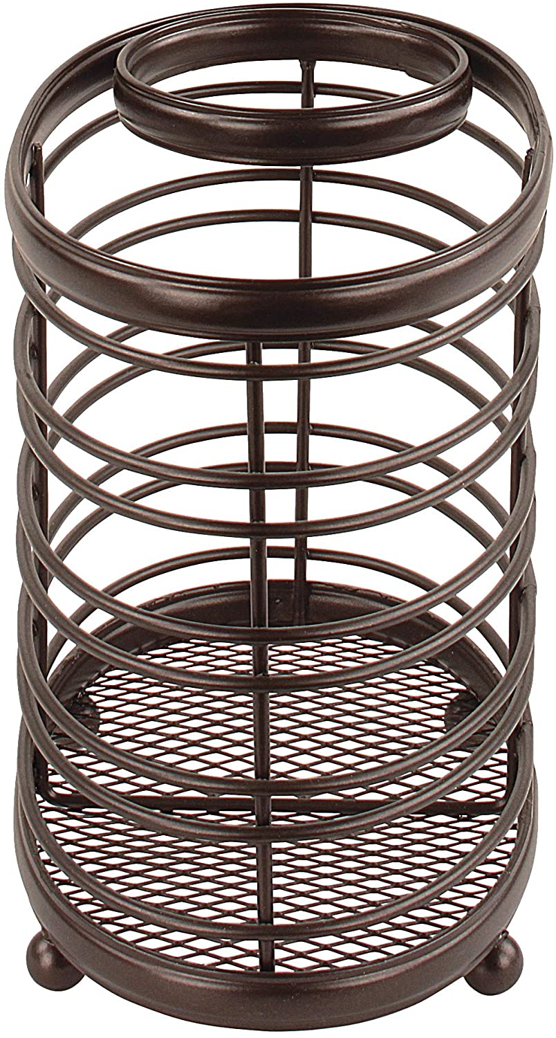 Spectrum Diversified Ashley Countertop Hair Dryer & Accessory Organizer Station Styling Tool Caddy f