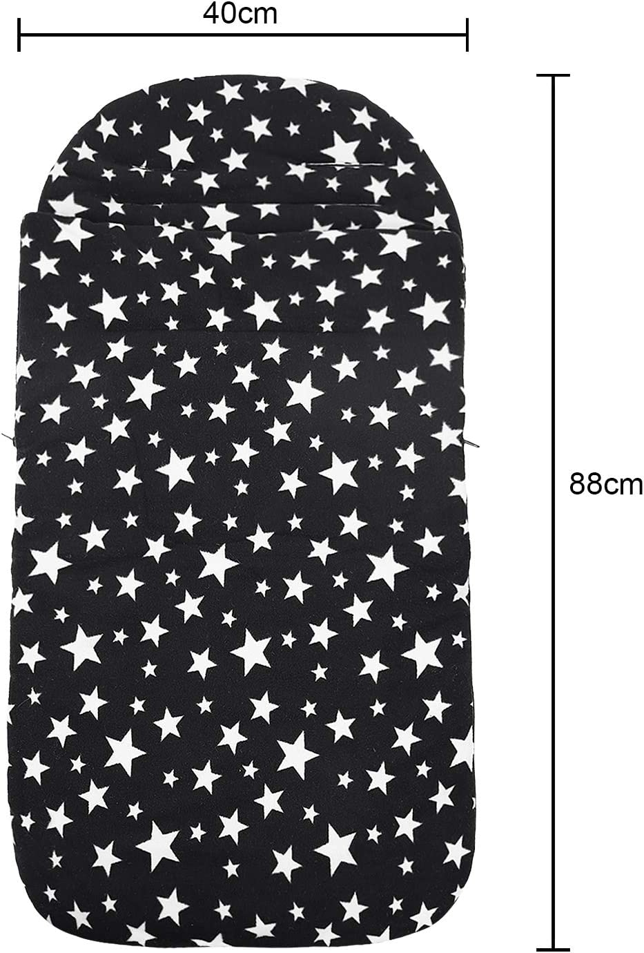 Winter Warm Thick Fleece Baby Stroller Sleeping Bag Detachable Universal Waterproof Toddlers Bunting