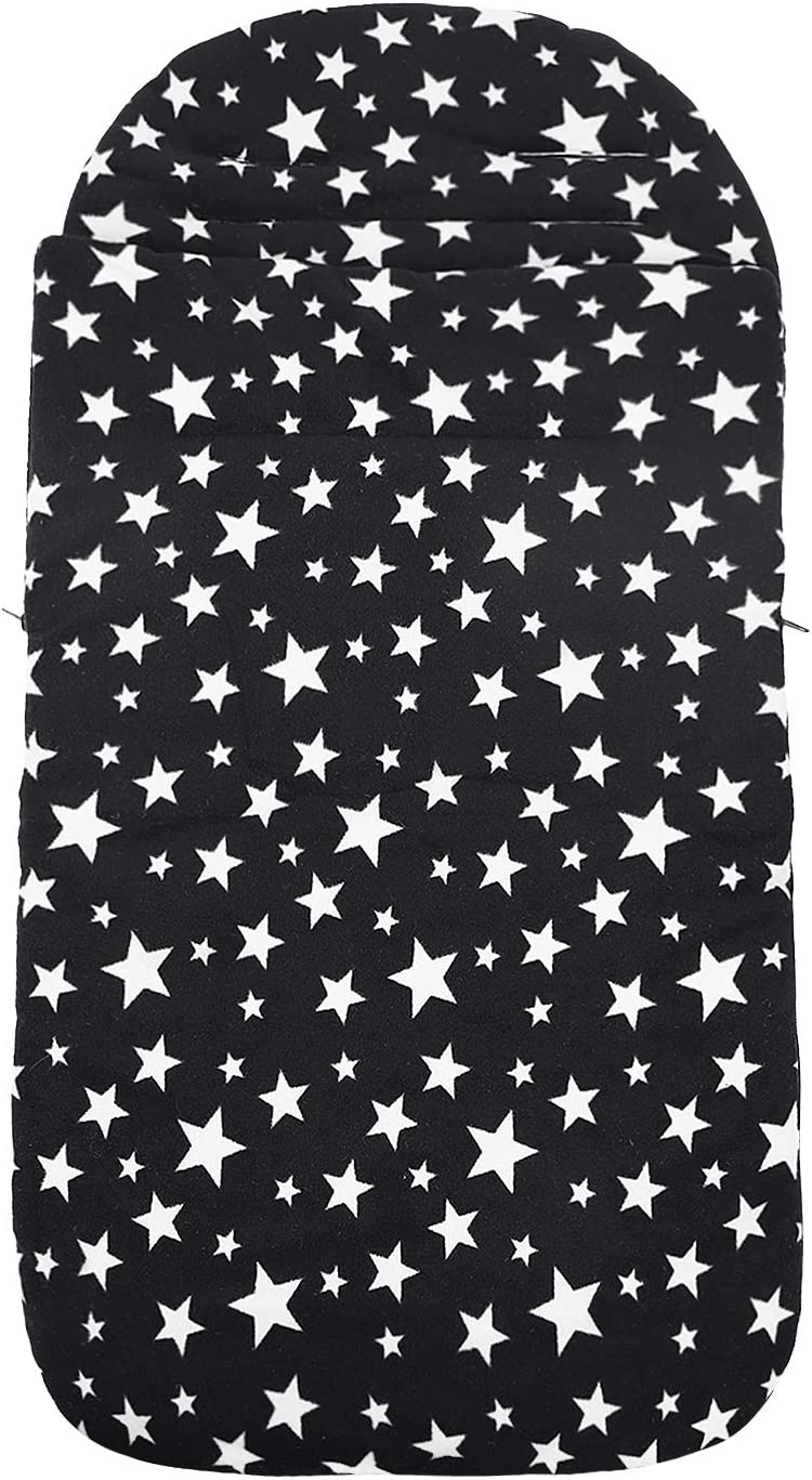 Winter Warm Thick Fleece Baby Stroller Sleeping Bag Detachable Universal Waterproof Toddlers Bunting