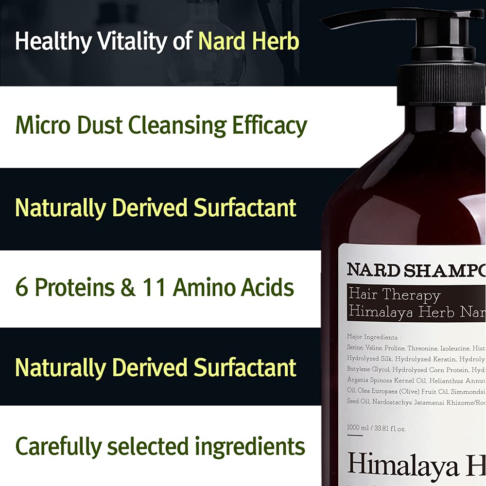 NARD Hair Shampoo Lavender Musk 16.9 Fl Oz - Strong Vitality from Himalayas - Natural Surfactants gi