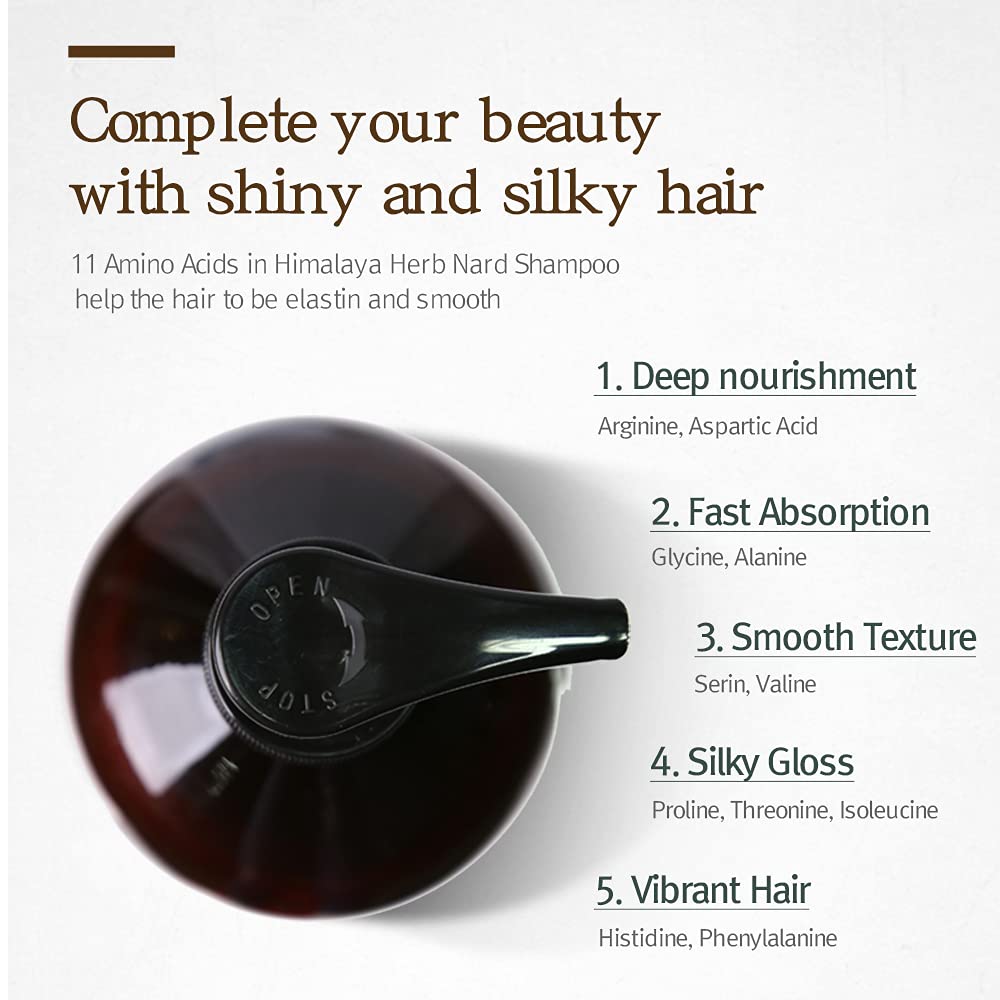 NARD Hair Shampoo Lavender Musk 16.9 Fl Oz - Strong Vitality from Himalayas - Natural Surfactants gi