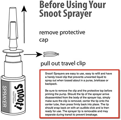 6-Pack 1 oz Nasal Spray Bottle Mist Sprayer - Empty Refillable Blue Glass Atomizer - Reusable Nose S