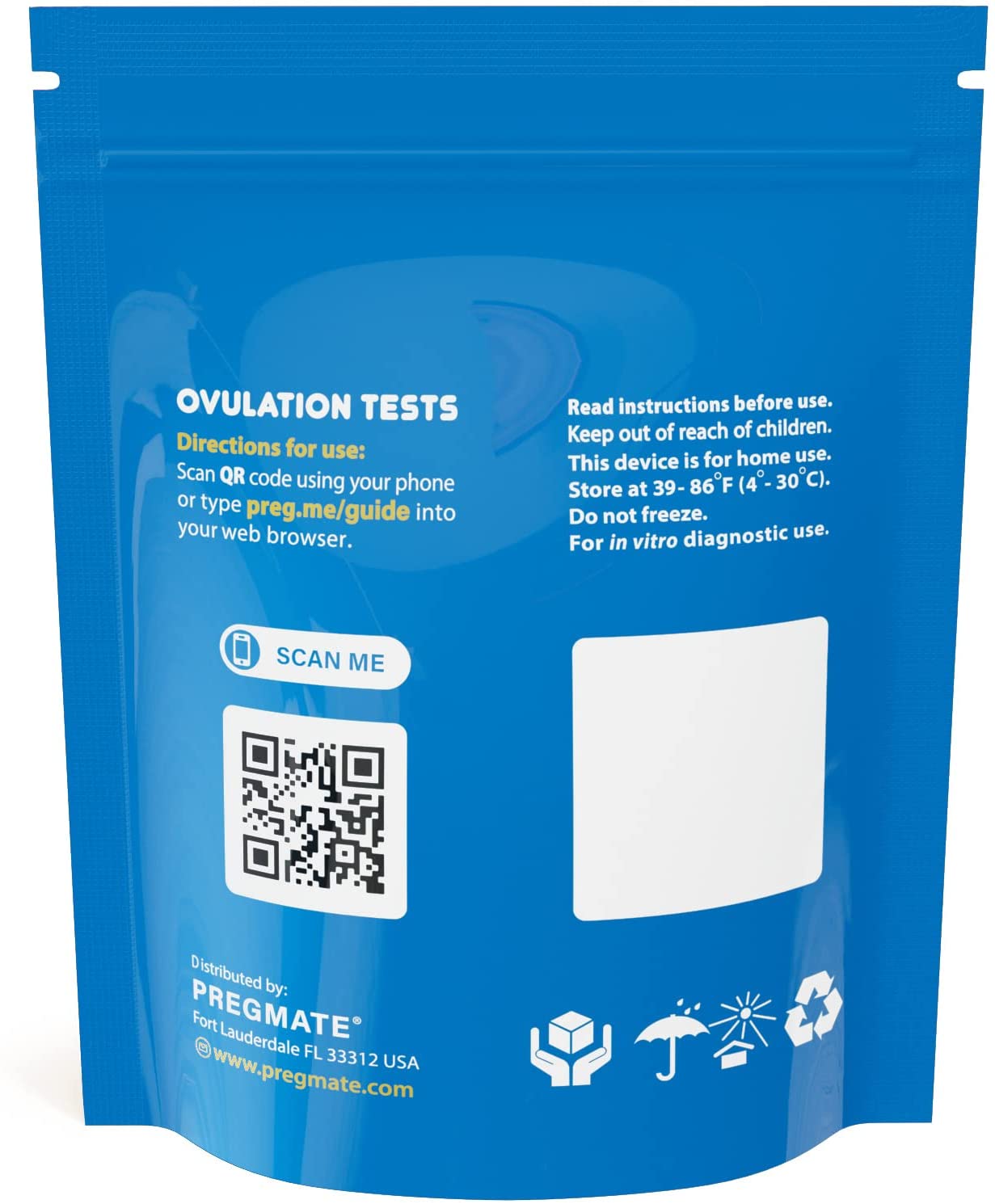 Pregmate 100 Ovulation Test Strips Predictor Kit (100 Count)