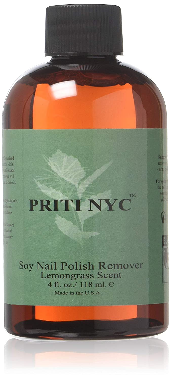 Soy Nail Polish Remover Lemongrass 4 fl. oz.