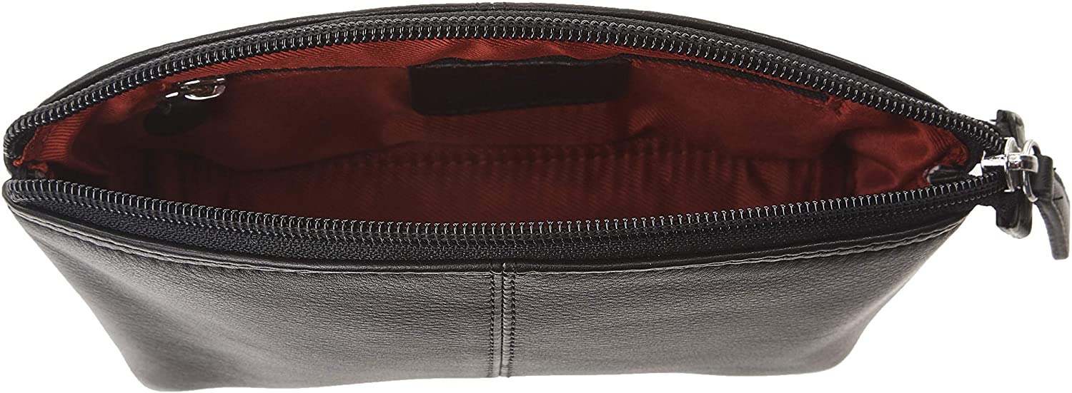 ili New York 6480 Leather Cosmetic Makeup Case