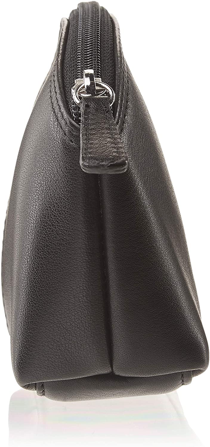 ili New York 6480 Leather Cosmetic Makeup Case