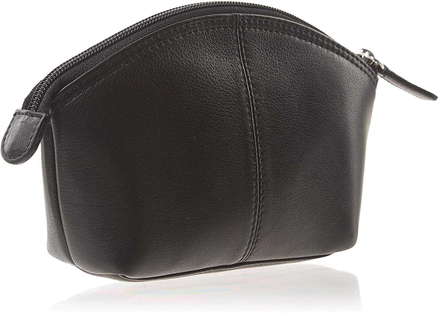 ili New York 6480 Leather Cosmetic Makeup Case