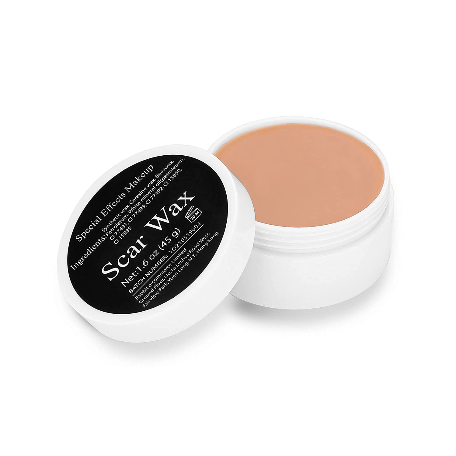 CCbeauty Scar Wax Set Halloween SFX Special Effects Makeup Kit Fake Wound Modeling Scars Wax(1.6 Oz)