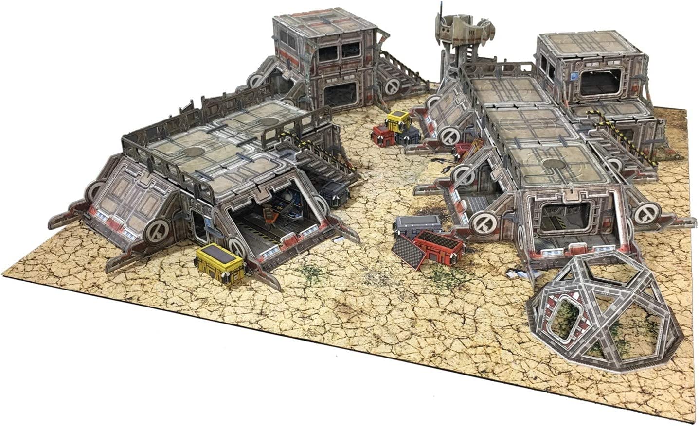 Battle Systems Sci-Fi Terrain - 28mm Modular 3D Space Terrain - Perfect for Wargaming and Roleplayin