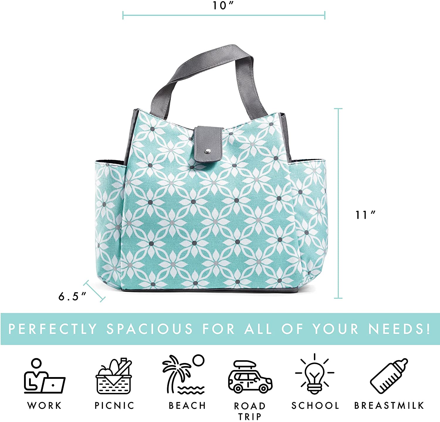 Fit & Fresh Westport, Standard, Aqua