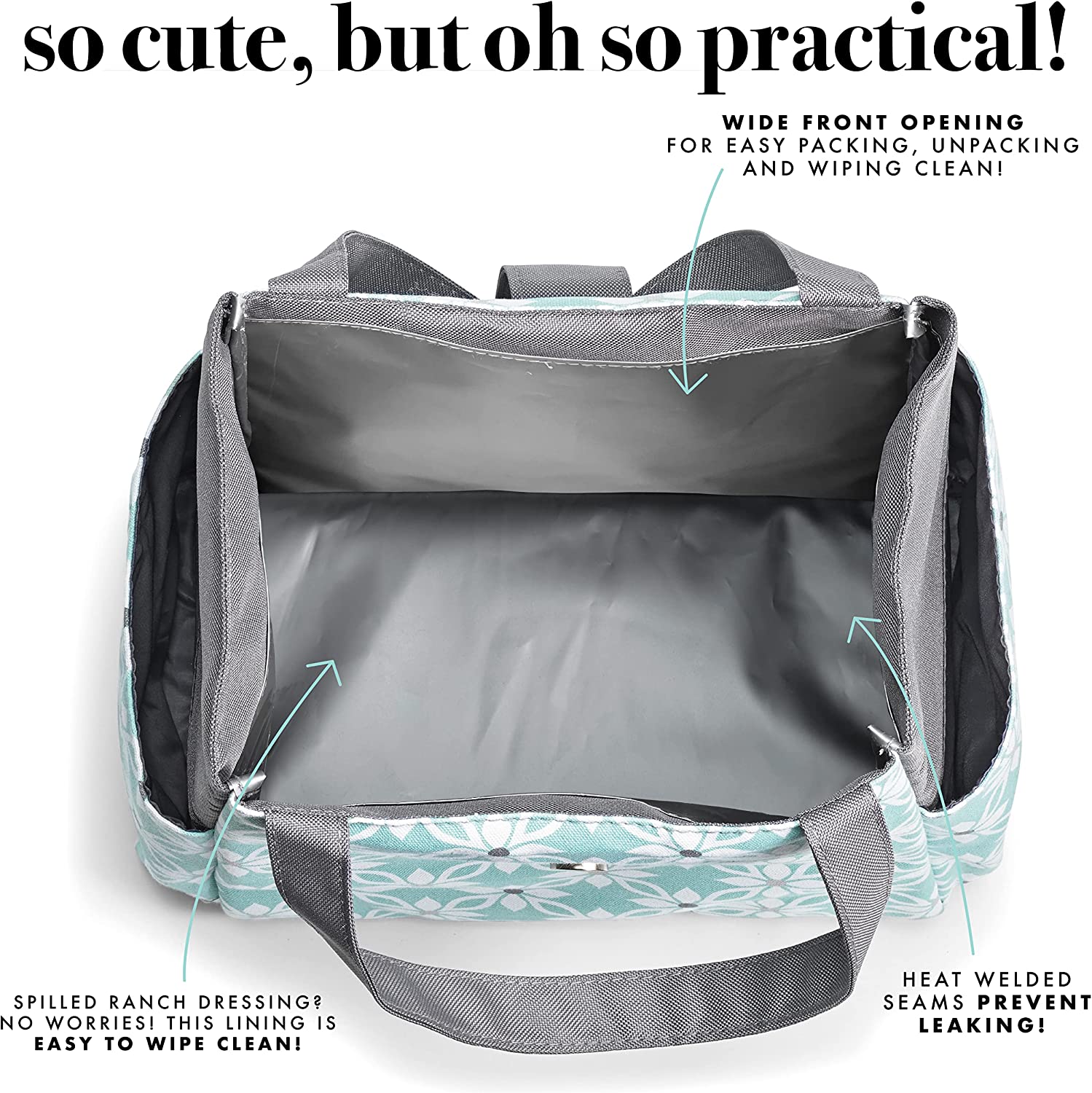 Fit & Fresh Westport, Standard, Aqua