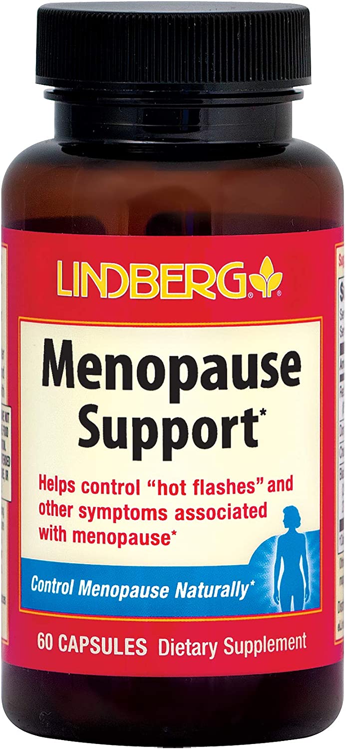 Lindberg Menopause Support* with Premium Black Cohosh, Red Clover, Dong