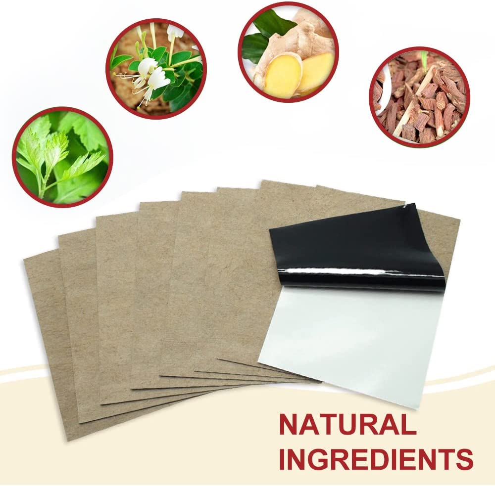 Sumifun 64 Count Pain Relief Patches, Pain Patches for Temporary Relief of Minor Aches Pains, Hot Pa