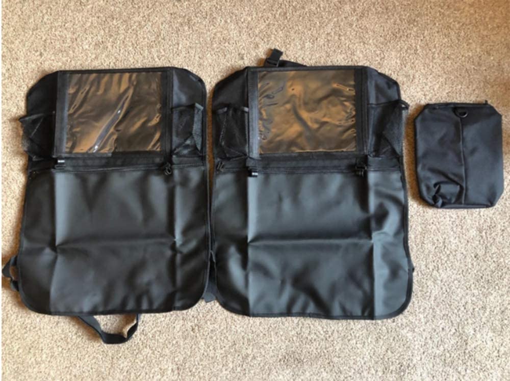 UCARE Car Backseat Organizer 2Pcs Kick Mats Waterproof Cars Seat Back Organizers Protector Covers fo