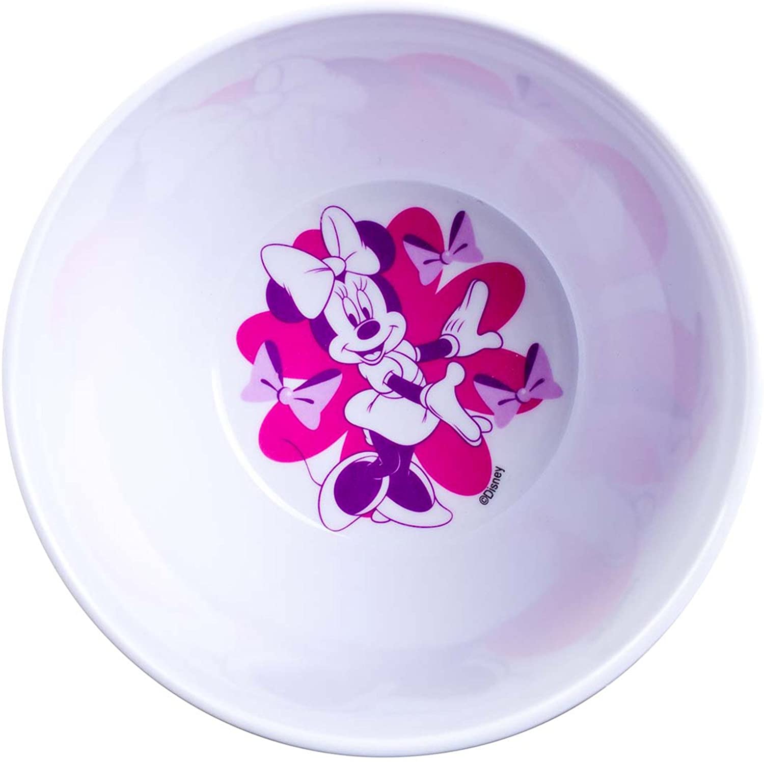 Zak Designs 8-Piece Dinnerware Set, Minnie Mouse