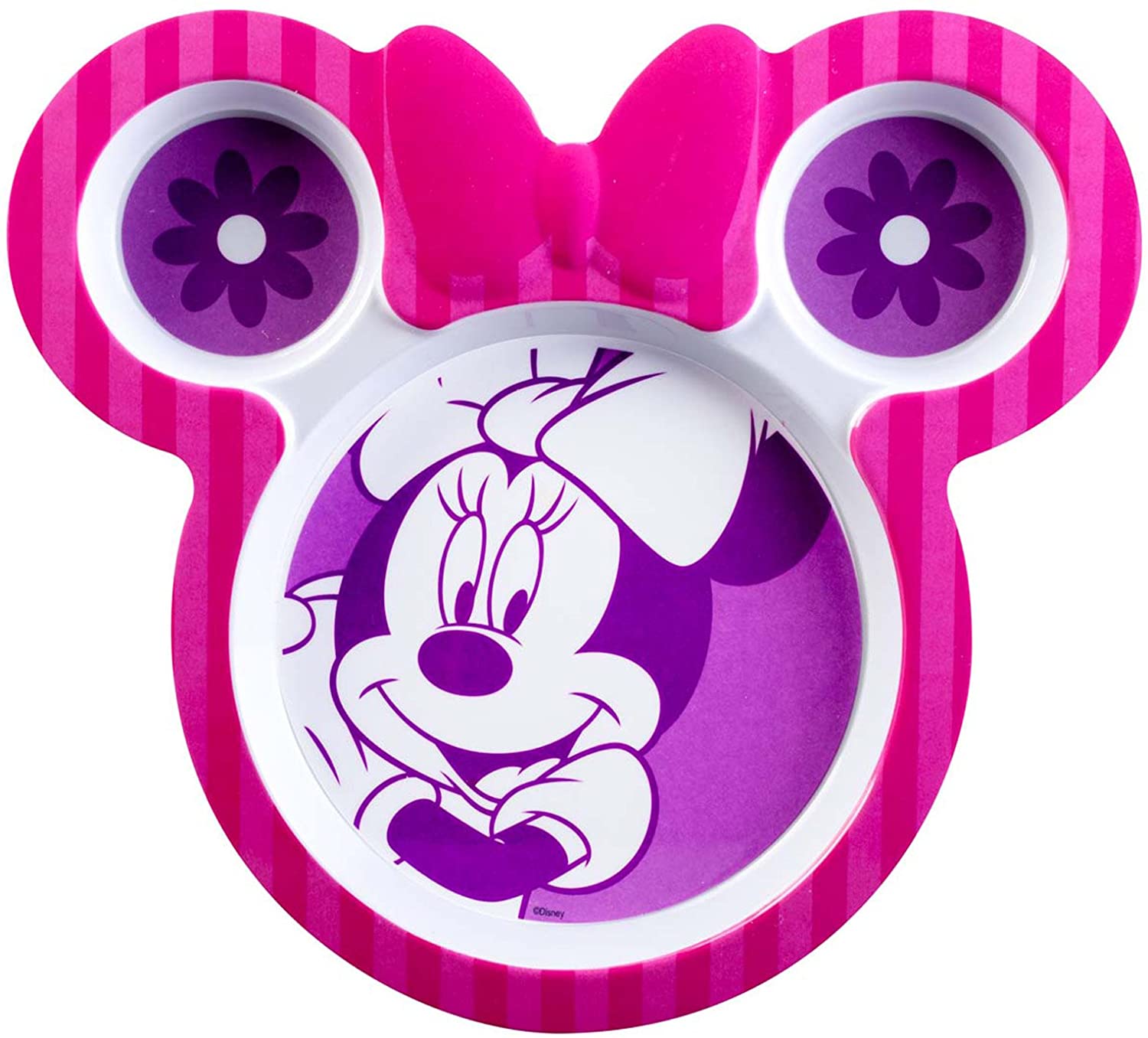 Zak Designs 8-Piece Dinnerware Set, Minnie Mouse