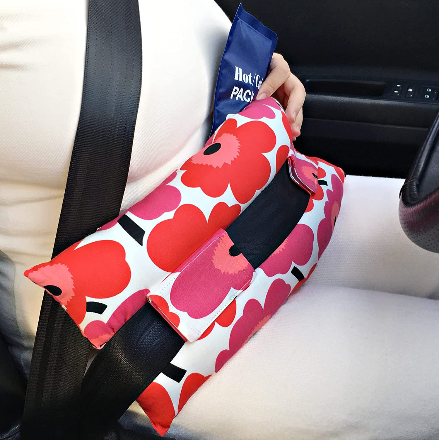 Hysterectomy Pillow Post Abdominal Surgery Seatbelt Pillows with Pocket