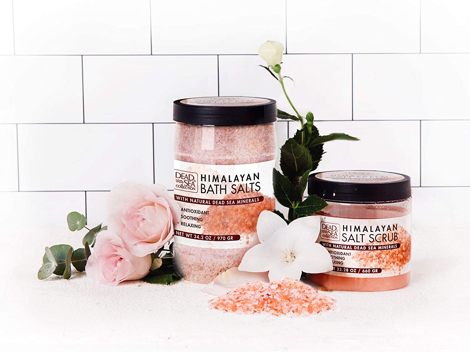 Dead Sea Collection Mineral Salt Scrub with Himalayan Salt 23.98 oz.