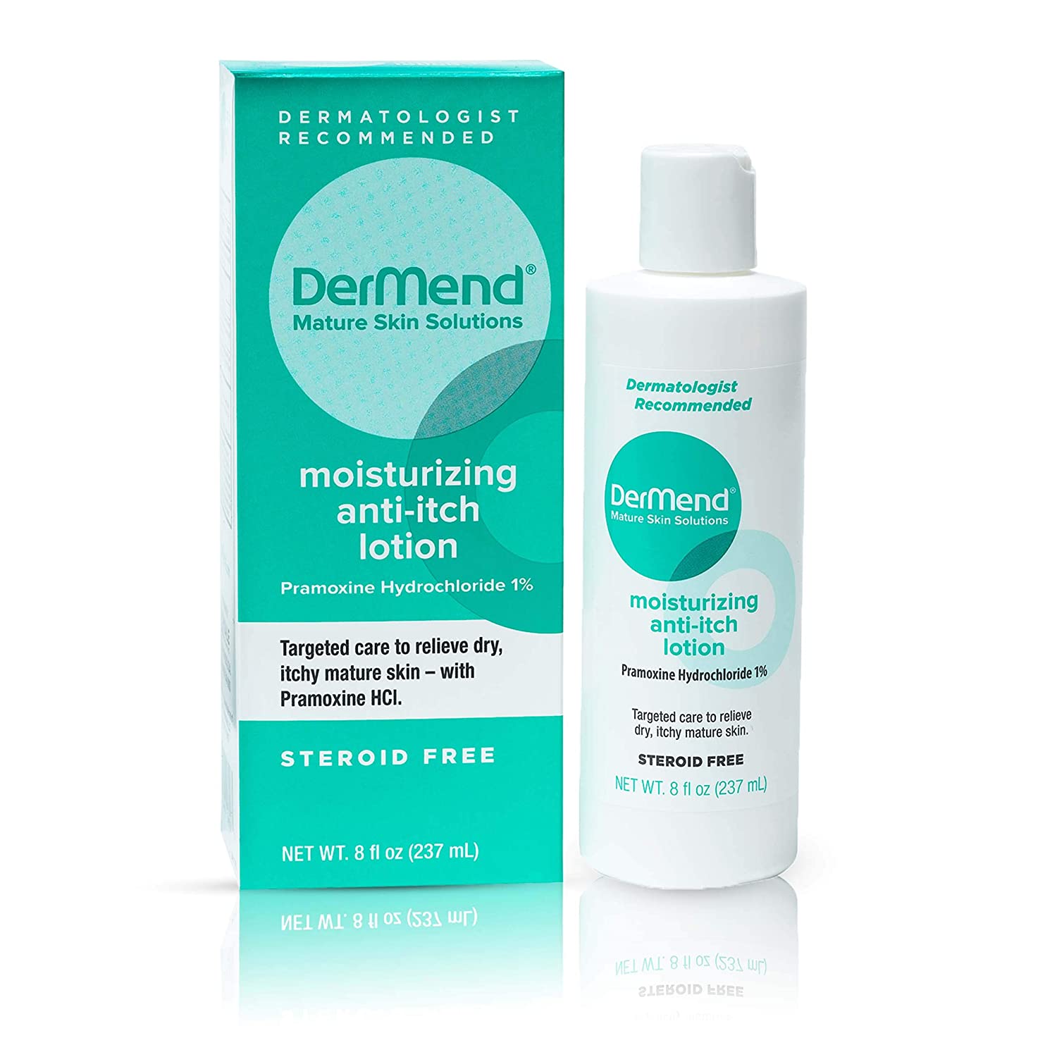 DerMend Moisturizing Anti Itch Lotion Target Care for Dry, Itchy
