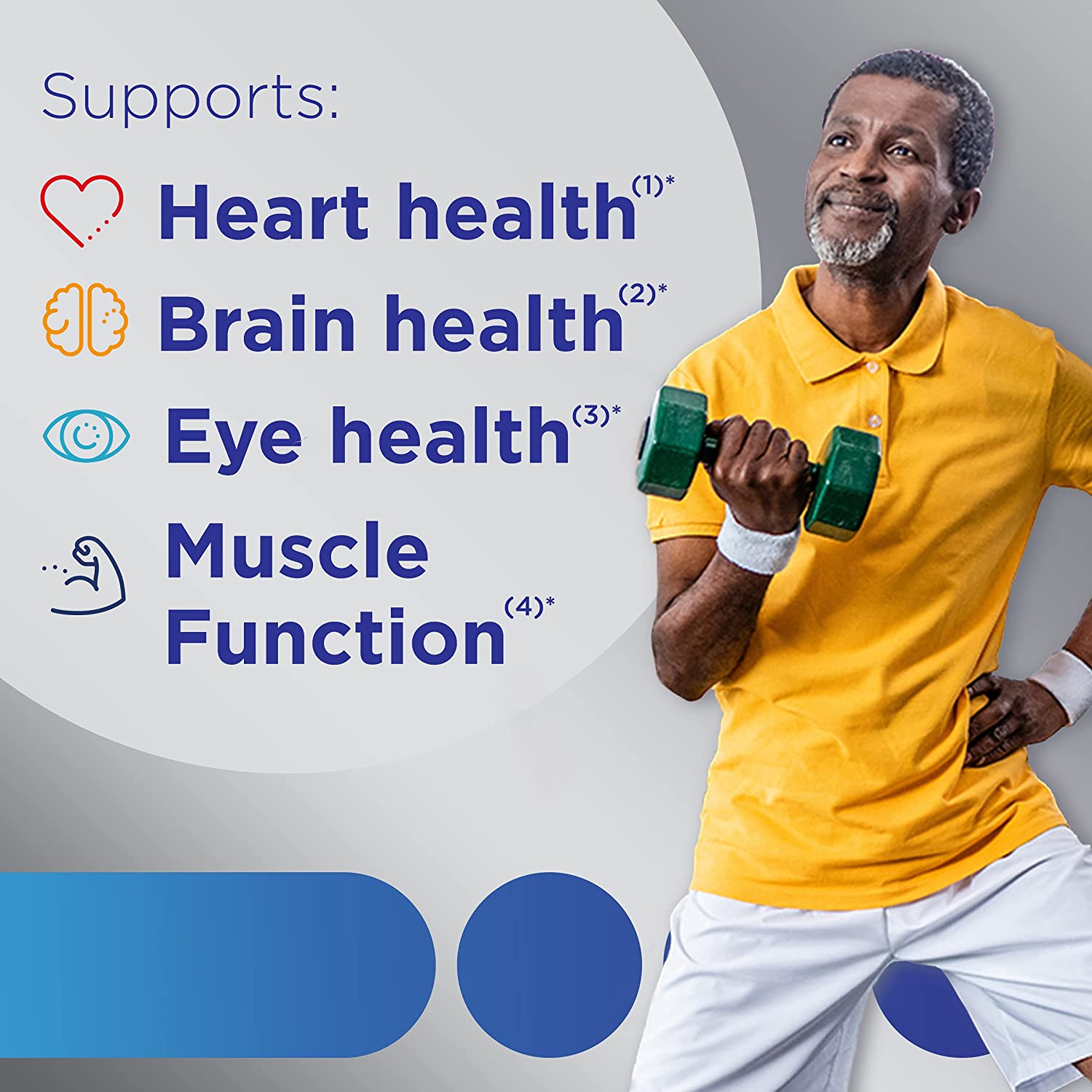 Centrum Silver Multivitamin for Men 50 Plus, Multivitamin/Multimineral Supplement with Vitamin D3, B