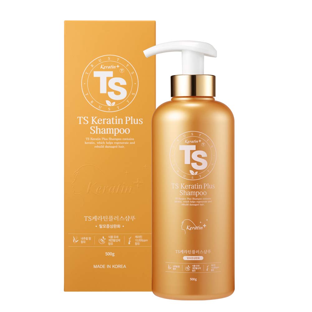 TS Keratin Plus Shampoo | Anti-Hair Loss Shampoo | Hair Stimulator | Hair Regrowth 10,000ppm Keratin
