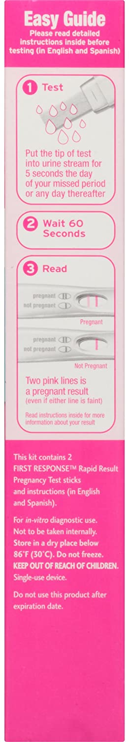 Shocking Truth About First Response Rapid Result Sensitivity - paqt4gf
