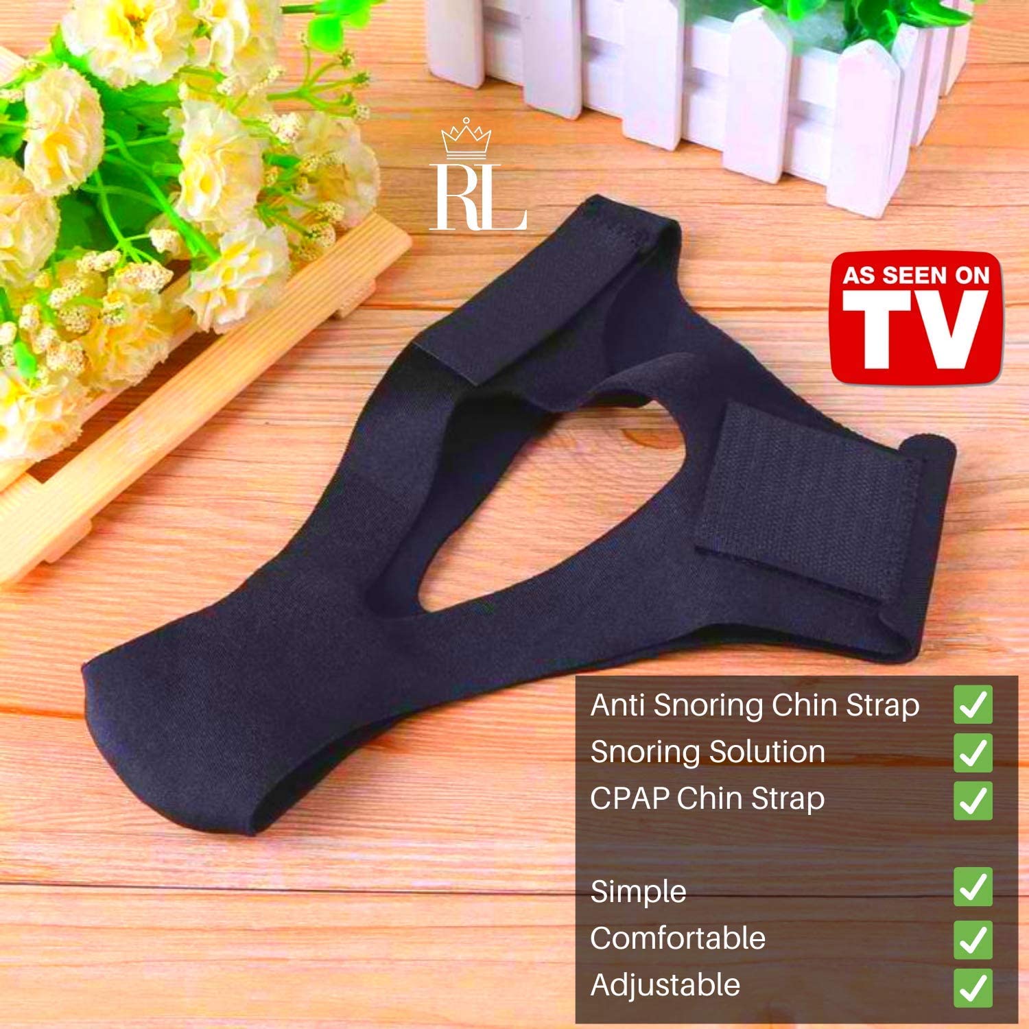 Anti Snoring Chin Strap for CPAP Users - CPAP Supplies - Anti Snoring Devices - Chin Strap for Snori