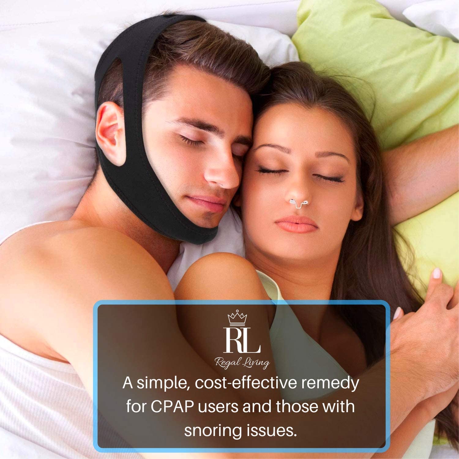 Anti Snoring Chin Strap for CPAP Users - CPAP Supplies - Anti Snoring Devices - Chin Strap for Snori