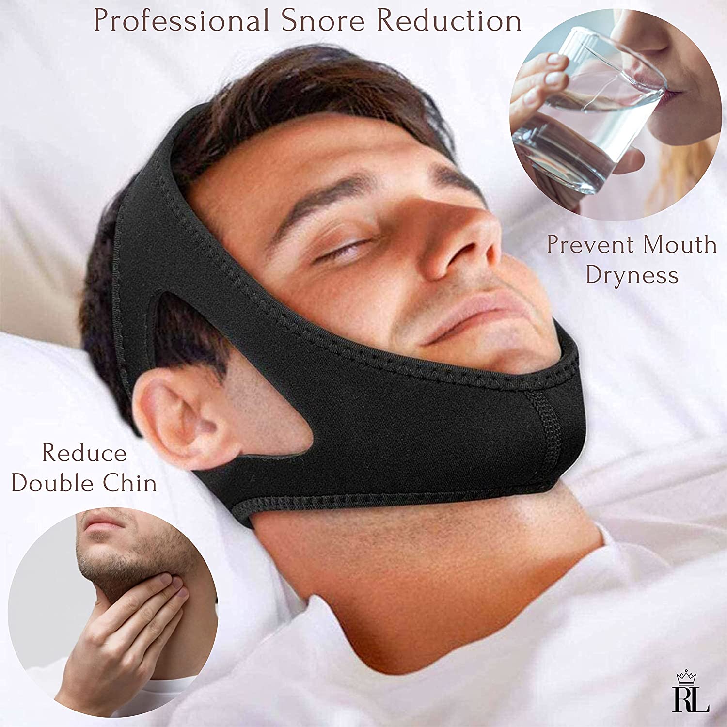 Anti Snoring Chin Strap for CPAP Users - CPAP Supplies - Anti Snoring Devices - Chin Strap for Snori