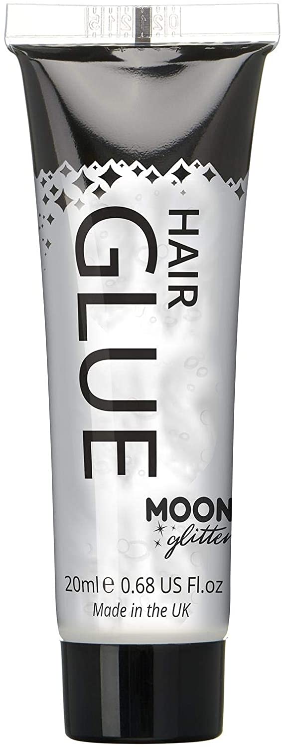 Moon Glitter Glitter Hair Glue Suitable for use with All Glitters Including fine, Chunky, Holographi