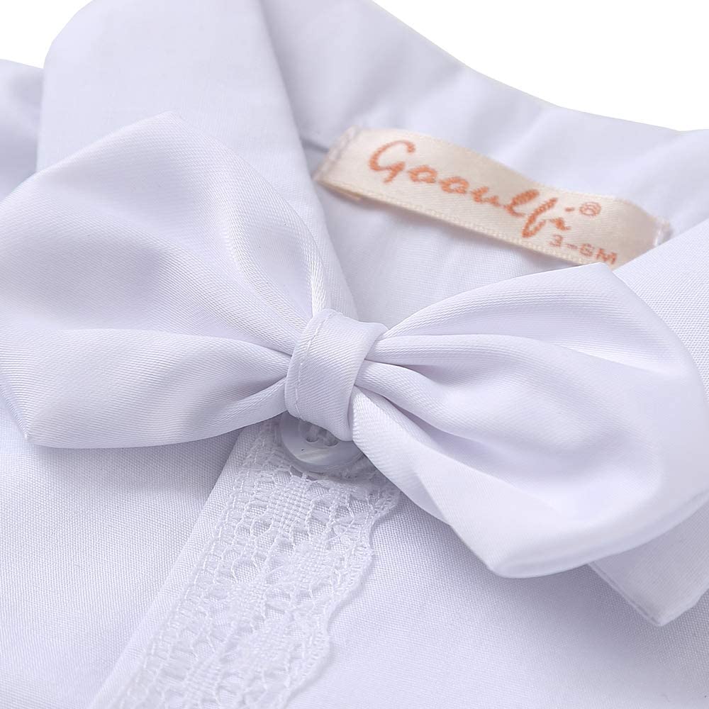 Booulfi Boys Christening Outfit 0-18 Months Baby Boy Baptism Outfit Short Boys' Christening Clothing