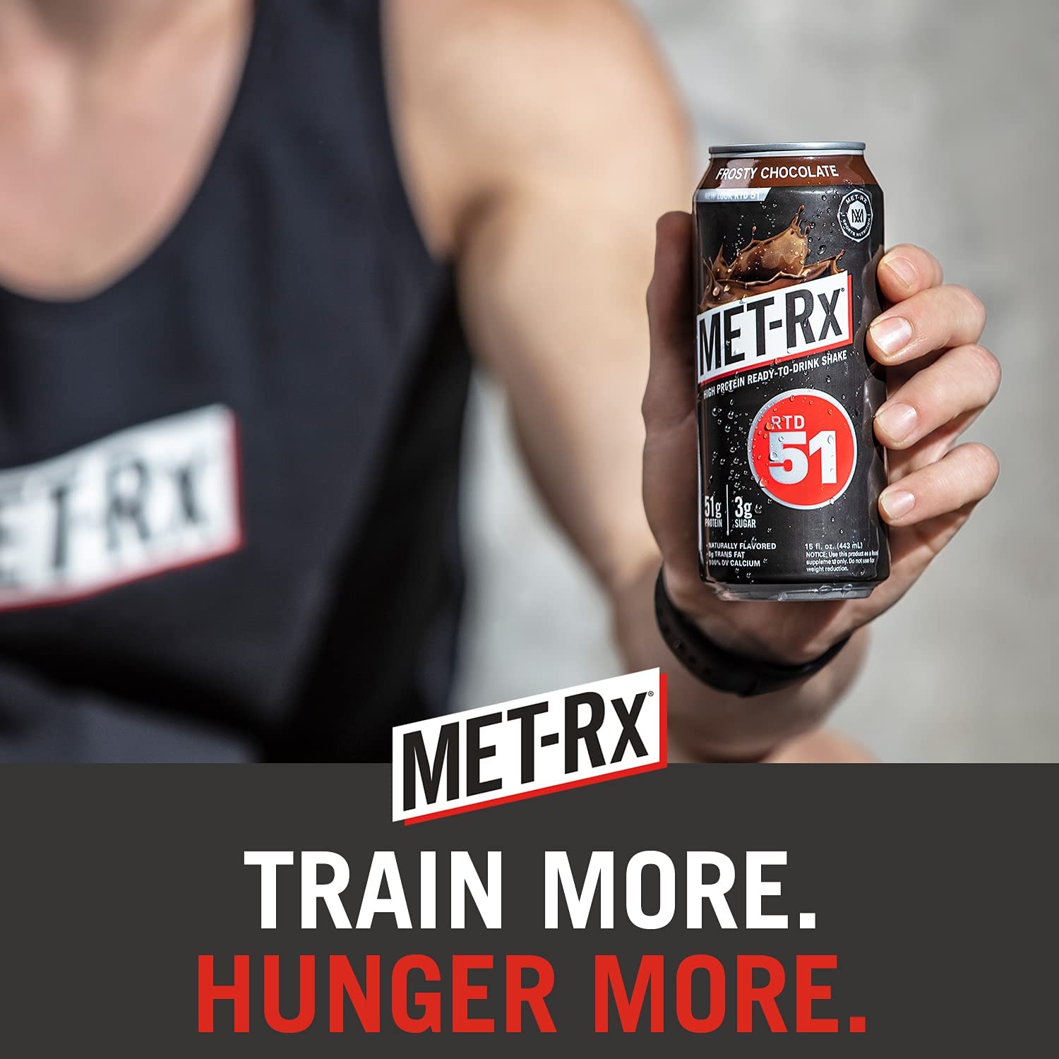 MET-Rx Ready to Drink Protein Shake, Keto Diet Friendly, Snack, Gluten Free, 51g of Protein, With Vi